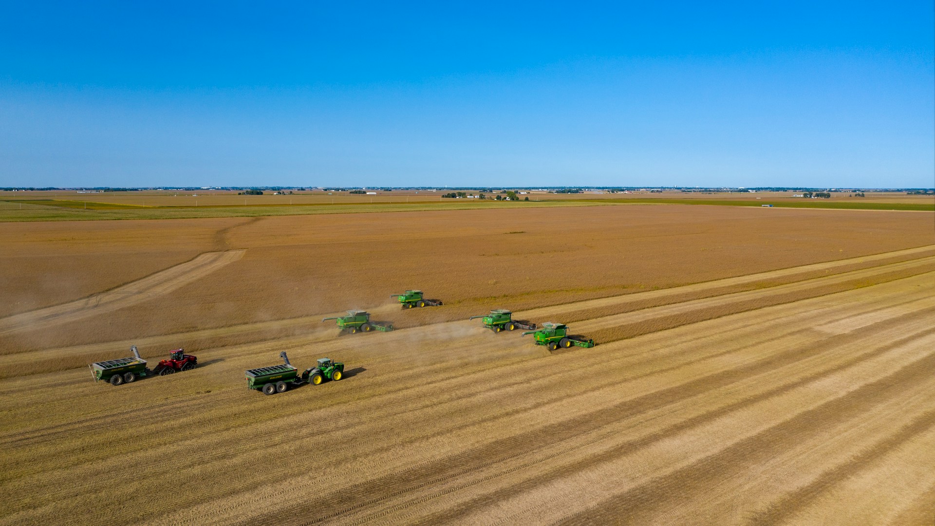 decline in soybean yields