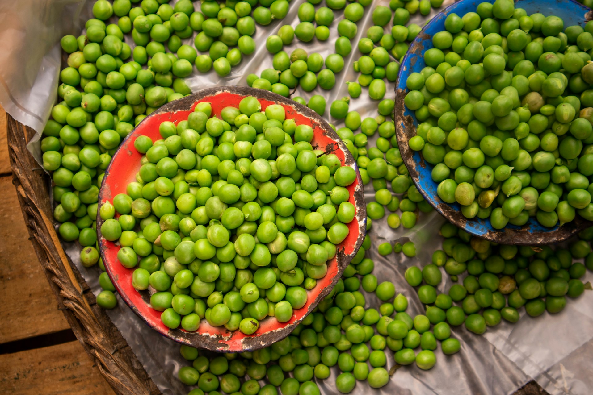 demand for peas